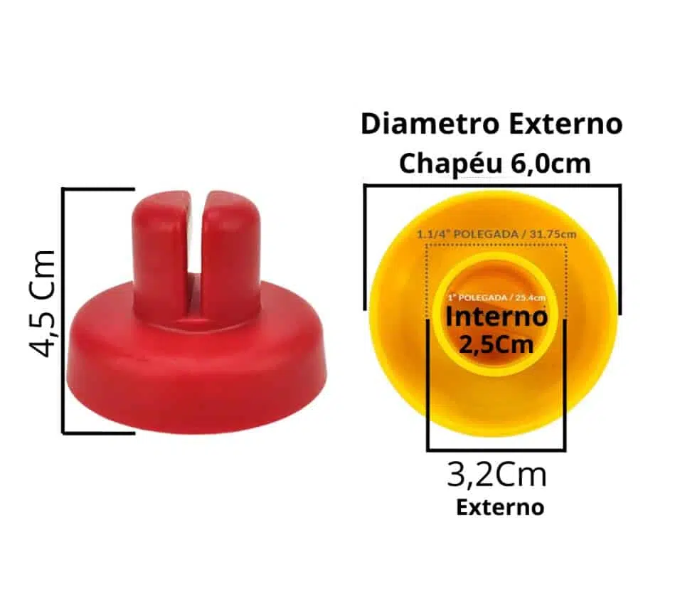 Ponteiras para Cama Elástica Infantil