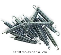 Kit 10 Molas de 14,0 + Puxador - Cama Elástica - Imagem 4