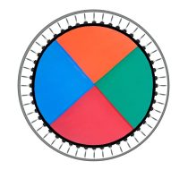 Lona para Cama Elástica Colorida 3,05 para 64 Molas -14 - Imagem 5