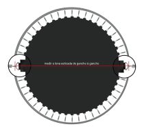 Kit Lona para Cama Elástica 4,27 com 96 Molas de 18cm - Imagem 15