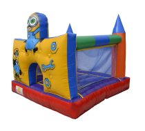 Pula Pula Castelo Com Minions  - Acompanha Motor 680W Bivolt - Imagem 2