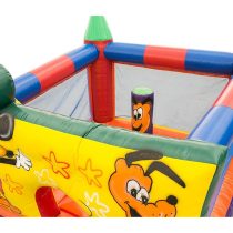 Pula Pula Castelo Com Pluto E Mickey + Motor 680W Bivolt - Imagem 3