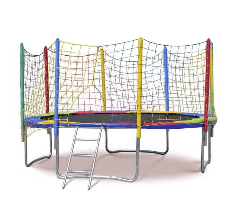 cama elastica 3.05m lona preta 64 molas