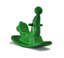 balanço foca verde infantil