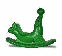 balanço foca verde infantil