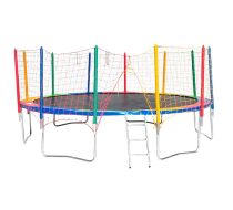 Cama Elástica 4,27 Lona Preta 96 Molas - 6 Pés - Imagem 7