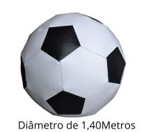 Bolão Inflável para Futebol De Sabão 1,40M - Sem Motor - Imagem 7