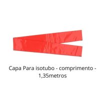 Capa Para Haste De Cama Elástica - Vermelho - Imagem 2