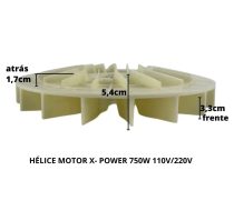 Helice Para Motor De Brinquedo Inflável X-POWER-750W-110V/220V - Imagem 3