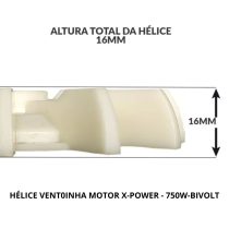 Helice Para Motor De Brinquedo Inflável G-Air 1200W - Imagem 24
