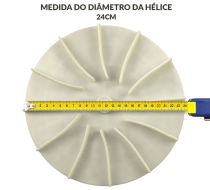 Helice Para Motor De Brinquedo Inflável G-Air 380W - Imagem 2