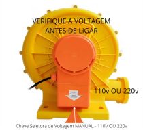 Motor para Brinquedos Infláveis Bivolt 680W - 232 - Imagem 2