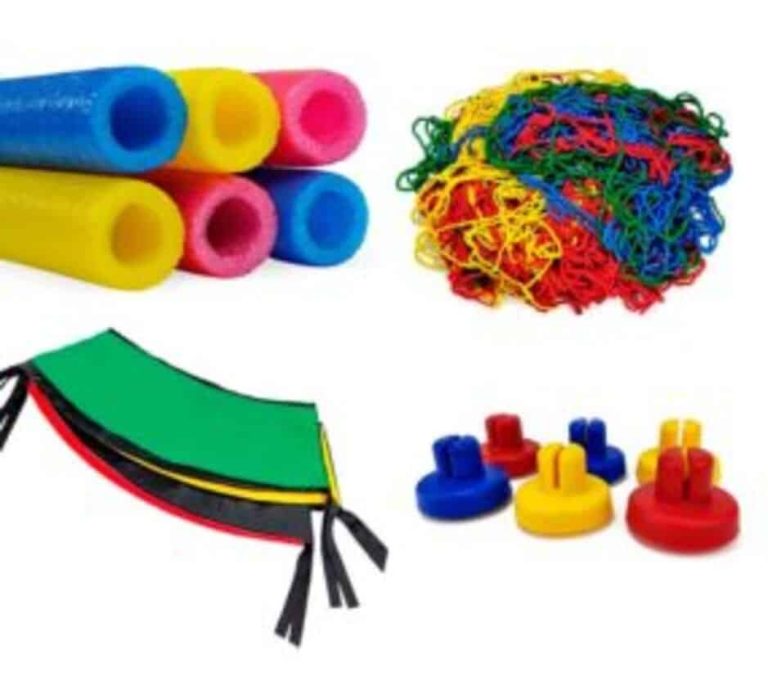 kit rede protetor cama elastica 2.44m