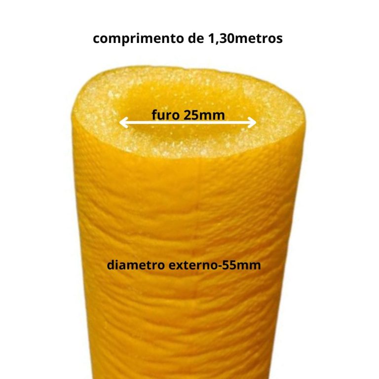 isotubo blindado 25mm cama elástica