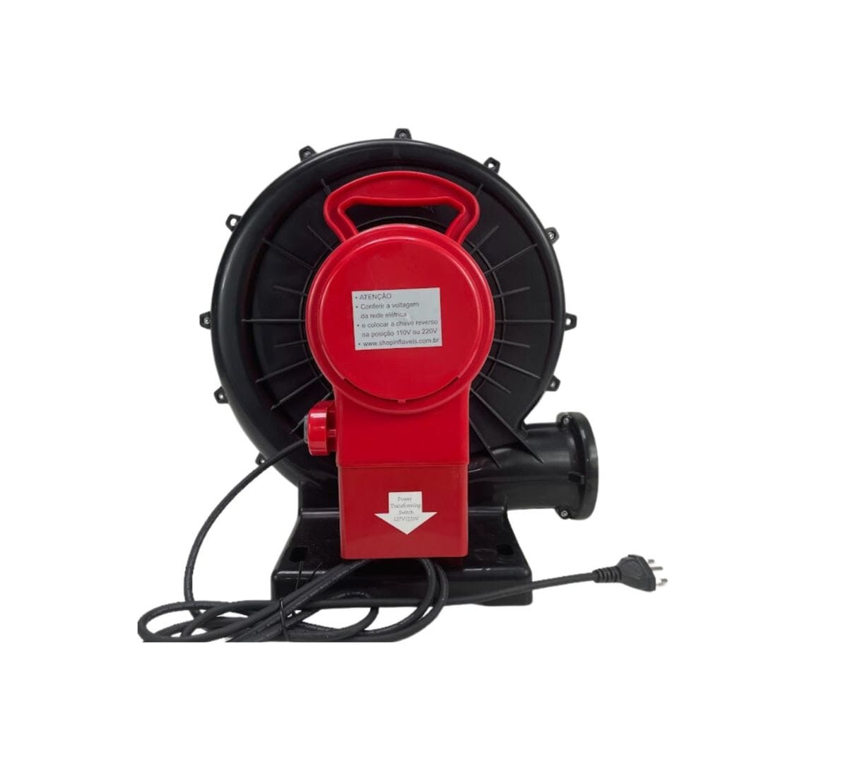 xr:d:DAGAKPHvLpY:9,j:1754574441248888458,t:24032116 Motor para Brinquedos Infláveis 1200W Bivolt - X-POWER - Imagem 1