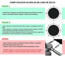 Lona para Cama Elástica 4,27 para 72 Molas - Imagem 4