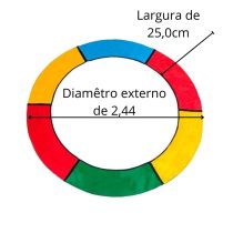 Kit Protetor De Molas 2,44 Com  Molas De 14,0Cm - Imagem 2