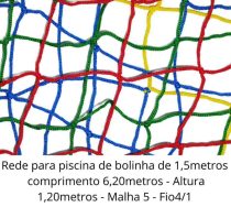 Saco Coletor de Bolinhas  + Rede para Piscina de Bolinhas de 1,50metros - Imagem 4