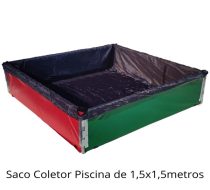 Saco Coletor de Bolinhas p/ Piscina 1,5x1,5 - Imagem 2